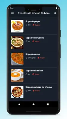 Cuban Recipes - Food App android App screenshot 3