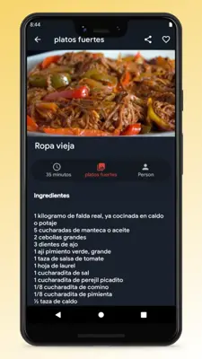 Cuban Recipes - Food App android App screenshot 5